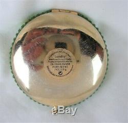 VINTAGE, Estee Lauder, PAVE CRYSTAL DAISY, Powder and Mirror COMPACT, WHIMSICAL