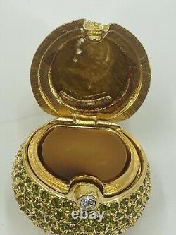 Very HTF Estee Lauder BEAUTIFUL PEAR Compact for Solid Perfume 1996