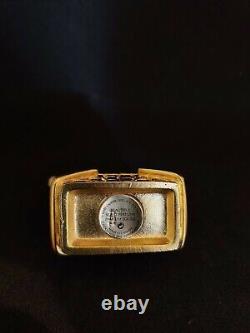 Vintage Estee Lauder Beautiful Picnic Basket Perfume Compact