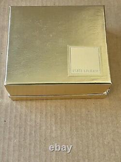 Vintage Estee Lauder Frosted Igloo Compact for Solid Perfume 2002 NEW