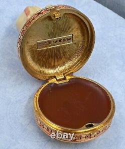 Vintage Estee Lauder Imperial Princess Ivory Series Perfume Solid Compact