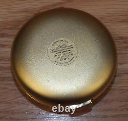 Vintage Estee Lauder Lucidity Translucent Pressed Powder in Gold Tone Compact