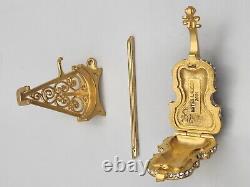 Vintage Estee Lauder Violin Perfume Compact
