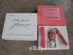 WOW BNIB 1996 Estee Lauder COLLECTOR EGG Compact Pleasures Solid Perfume