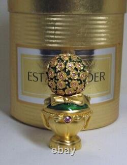 1998 Estee Lauder Bouquet Topiaire Solide Parfum Compact Dans La Boîte D'origine