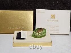 1998 Estee Lauder Lime Stones Lucidity Powder Compact Full Et Non Utilisé
