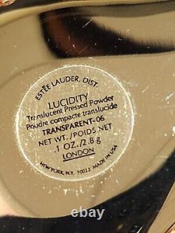 1998 Estee Lauder Pear Lucidity Powder Compact Full Et Non Utilisé