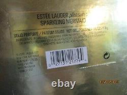2000 Estee Lauder Sparkling Crystal Mermaid Solid Pleasures Parfum Compact