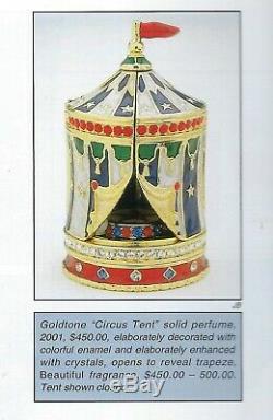 2001 Estée Lauder Cirque Tente Parfum Solide Compact