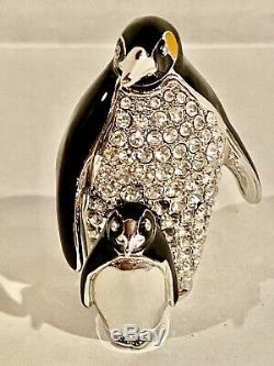 2001 Estee Lauder Parfum Compact White Linen Penguin