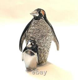 2001 Estee Lauder Penguin Compact White Linen Solid Perfume Box (en Français Seulement)