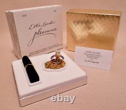 2003 Estee Lauder Parfum Solide Jeweled Nest Oeufs Plaisirs Compacts Eau Forte
