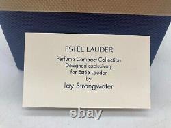 2004 Estee Lauder Jay Strongwater Plaisirs Tulipe Quatuor Compact de Parfum Solide