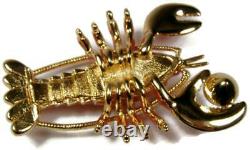 2009 Estee Lauder Figural Rock Lobster Beau Parfum Compact Non Utilisé
