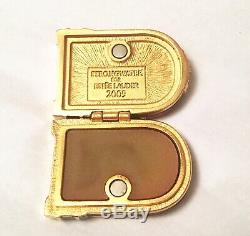 2009 Estee Lauder Jay Strongwater Jeweled Jukebox Parfum Solide Compact