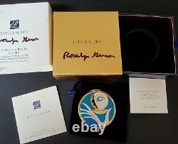 2013 Estee Lauder Roselyn Gerson Poudrier Compact Touch Of Beauty RARE