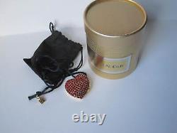 2 Estee Lauder Coeur Compact Solide Parfum Vintage Beau Collier De Plaisirs