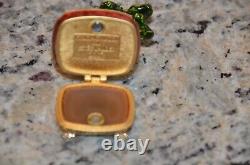 Boîte compacte de parfum en cristal Chinoiserie Bonsaï Jay Strongwater Estee Lauder