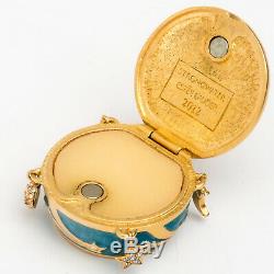 Charms Célestes Estee Lauder Parfum Solide Compact Jay Strongwater Mint Box