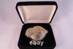 Chick, Adorable, Compact Estee Lauder, Couleur Or Strass