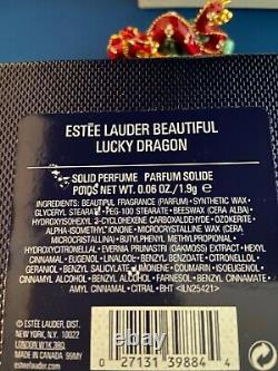 Compact De Perfume Solide De Lucky Lauter Lucky Estee Dragon Avec Beautiful Fragrance