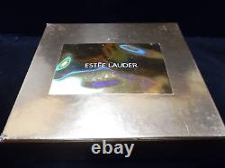 Compact de parfum solide Estee Lauder Golden Dachshund 2003 Neuf dans sa boîte