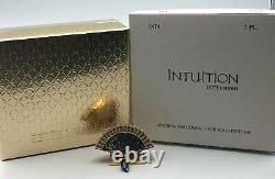 Compact éventail vénitien Estee Lauder pour le parfum solide Intuition 2003