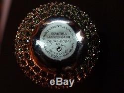 Cristal Estee Lauder Vert Poire Parfum Solide Compact Belle 1996