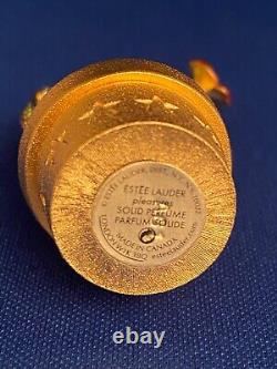 ESTEE LAUDER COMPACT SOLIDE DE CACTUS avec PARFUM PLEASURES