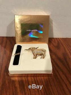 Estee Estee Lauder Dazzling Or 2000 Shimmering Steer Parfum Solide Compact