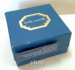 Estee Lauder 1978 Cameo Collectors Compact Solide Perfume In Orig. Vinture En Box