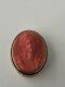 Estee Lauder 1983 Christmas Cameo Red Compact Pour Parfum Solide Full