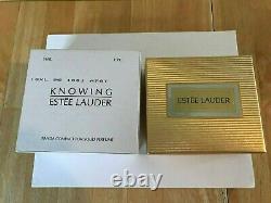 Estee Lauder 1998 Parfum Solide Compact Savoir Panda Menthe Dans Les Deux Boîtes