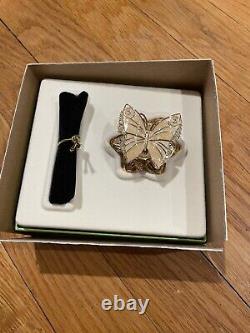 Estee Lauder 2000 Parfum Solide Enchanté Butterfly Compact Box And Pouch
