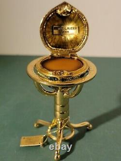 Estee Lauder 2001 Globe Perfume Solide Plaisirs Compacts Non Utilisés Estee Pouch Tag