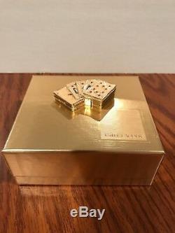 Estee Lauder 2002 Vegas Main Chanceuse (poker) Parfum Solide Compact Nouveau