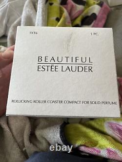 Estee Lauder 2003 Parfum Solide Compact Rollicking Roller Coaster Nouveau Beau