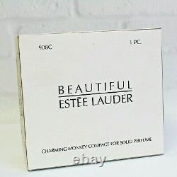 Estee Lauder 2003 Solid Parfum Compact De Charme Singe Mibb Beautiful