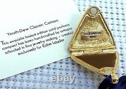 Estee Lauder 2004 Cameo Solid Collier De Parfum Compact Dans Les Boîtes Orig