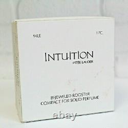 Estee Lauder 2004 Parfum Compact Coq Judith Leiber Mibb Intuition