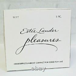 Estee Lauder 2004 Solid Perfume Compact Mississippi Steamboat Mibb Pleasures