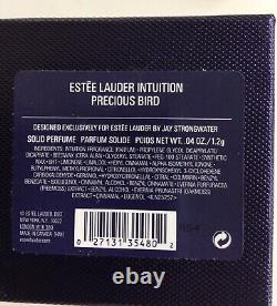 Estee Lauder 2004 Solid Perfume Compact Precious Bird Jay Strongwater Nib