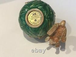 Estee Lauder 2006 Solid Parfum Compact Mib Rare Garden Rabbit Jay Strongwater