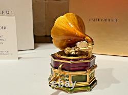 Estee Lauder 2007 Compact de Parfum Solide Glorious Gramophone Jay Strongwater Mibb