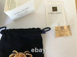 Estee Lauder 2008 Passementerie Bow Parfum Solide Compact Mib Jay Strongwater