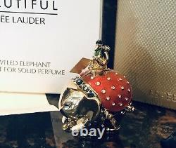 Estee Lauder Beau Parfum D'éléphants En Peluche Compact Complet