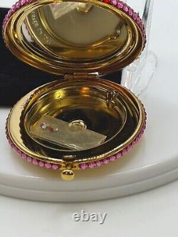 Estee Lauder Beautiful 4 Hearts poudrier compact RARE BN dans une boîte cadeau