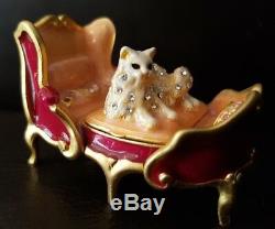 Estee Lauder Beautiful Regal Kitty Compact Pour Parfum Solide Nouveau