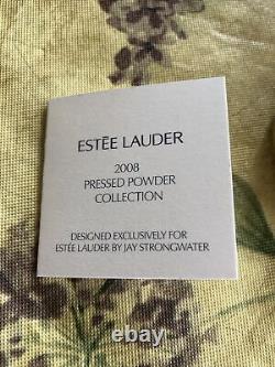 Estee Lauder Butterfly Dream Re-nutriv Poudre Pressée Compact Par Jay Strongwater