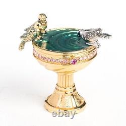 Estee Lauder Compact de Parfum Solide 2001 Birdbath avec Plaisirs